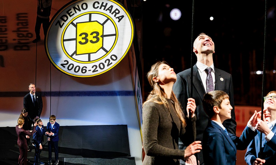 Boston navždy vyradil dres Zdena CHÁRU