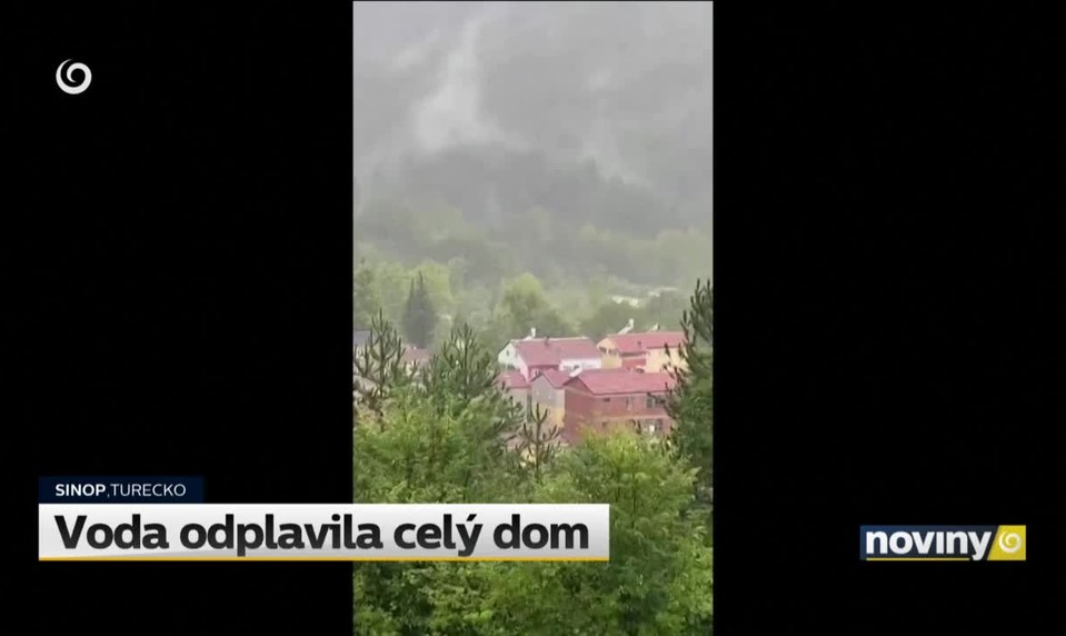 Voda odplavila celý dom