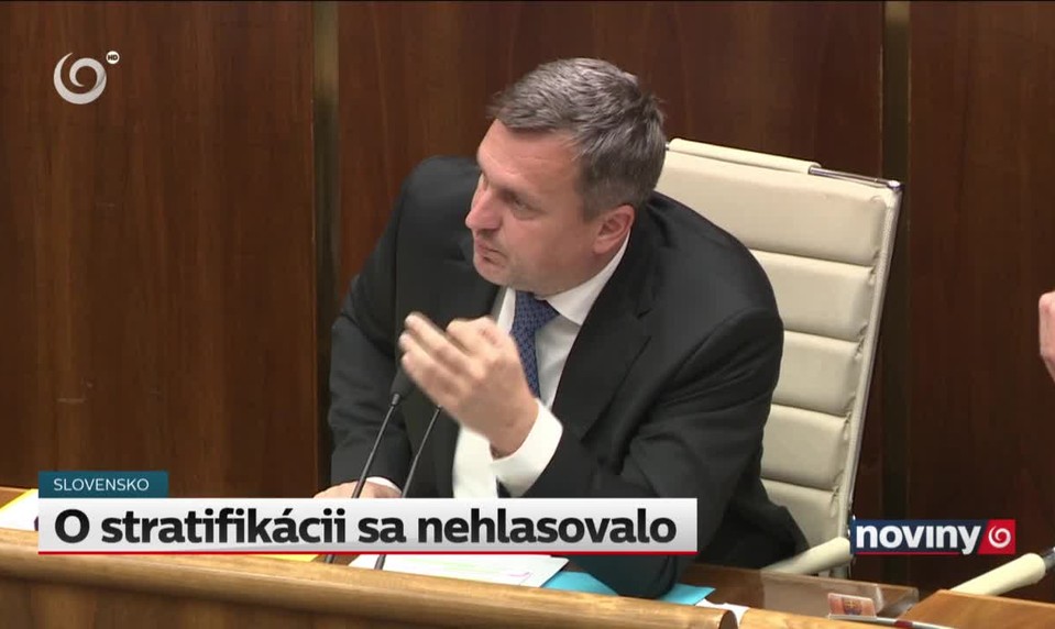 O stratifikácii sa nehlasovalo