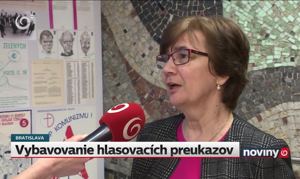 Vybavovanie hlasovacích preukazov