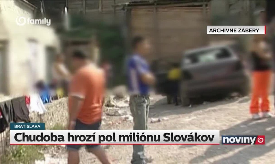 Chudoba hrozí pol miliónu Slovákov