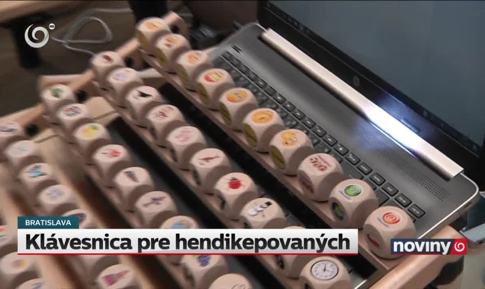 Klávesnica pre hendikepovaných