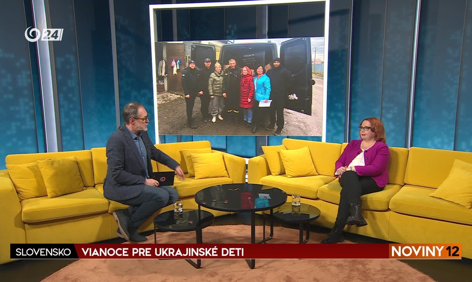 Rozhovory 24: Vianoce pre ukrajinské deti