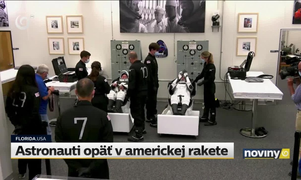 Astronauti opäť v americkej rakete