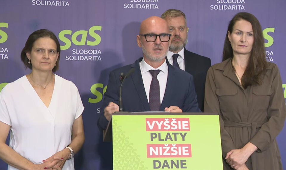 Tlačová beseda SaS o aktuálnej politickej situácii