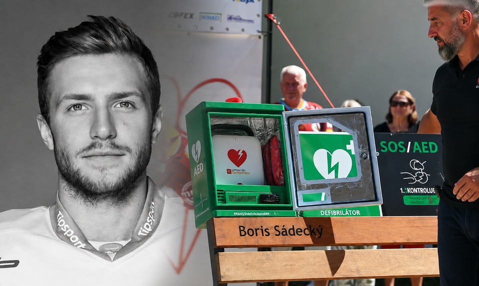 Hokejistovi Sádeckému (†24) sa zastavilo srdce. V Trenčíne dnes jeho meno pomáha zachraňovať životy