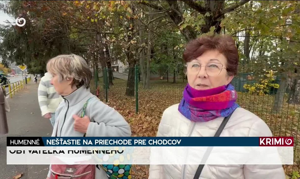 NEŠŤASTIE NA PRIECHODE PRE CHODCOV