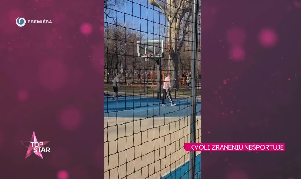 Kvôli zraneniu nešportuje