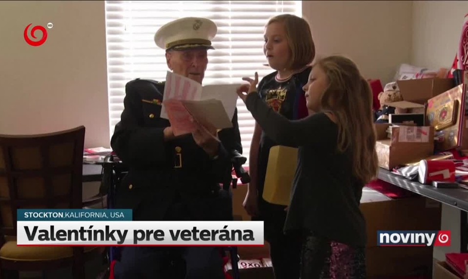 Valentínky pre veterána