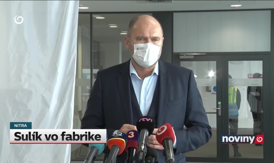Sulík vo fabrike