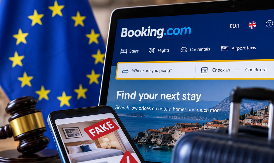 Booking pod drobnohľadom EÚ: Brusel vyšetruje podvody s ubytovaním