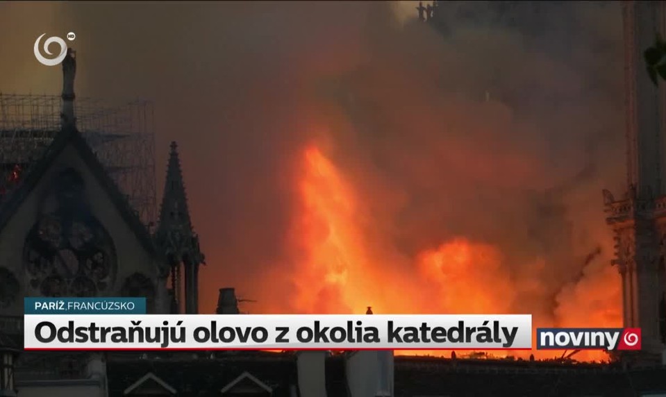 Odstraňujú olovo z okolia katedrály
