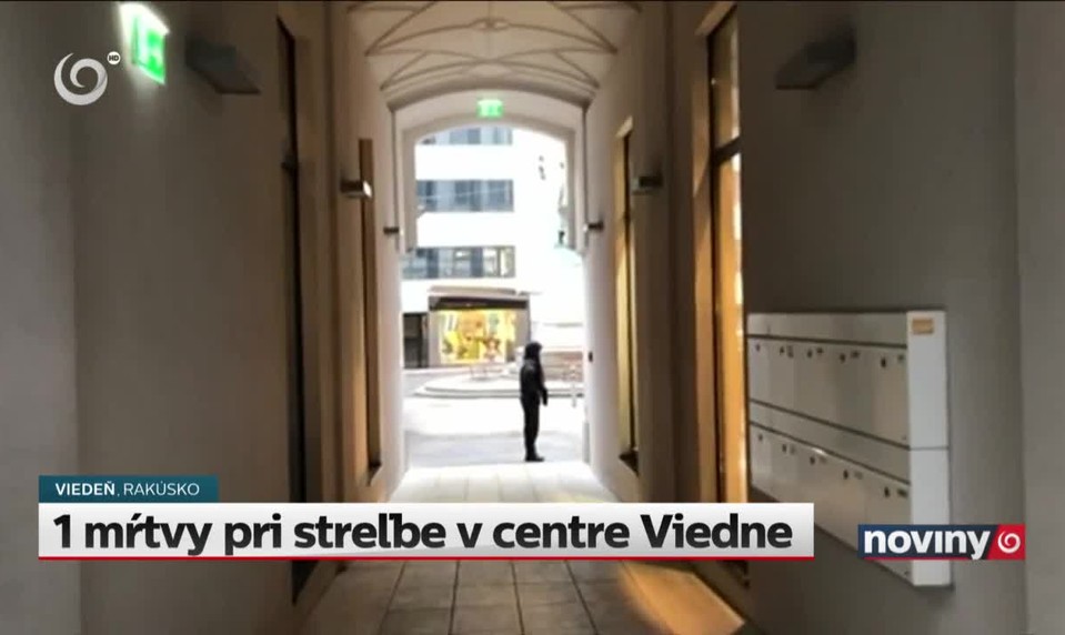 1 mŕtvy pri streľbe v centre Viedne