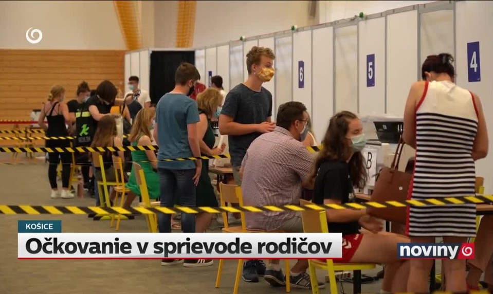 Očkovanie v sprievode rodičov