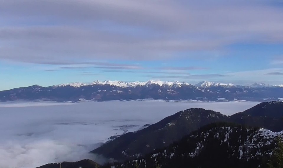 Turistov láka zimná Siná, netreba však podceniť lavíny