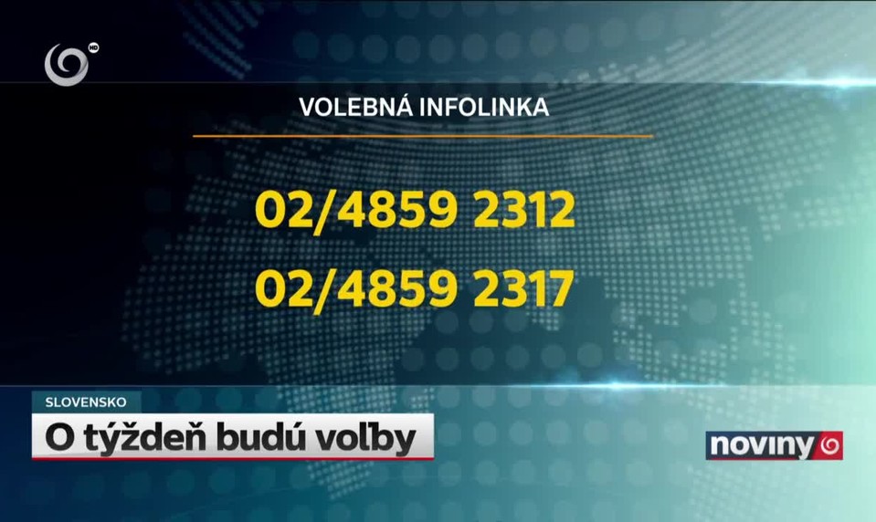 O týždeň budú voľby