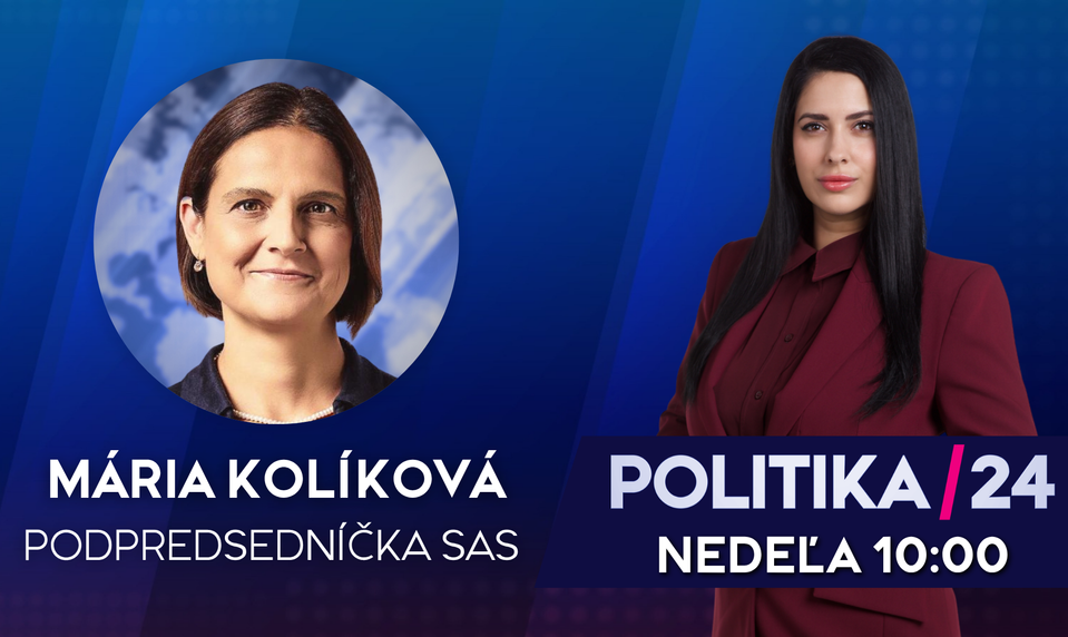 Pozvanie do relácie Politika 24 prijala podpredsedníčka SaS Mária Kolíková