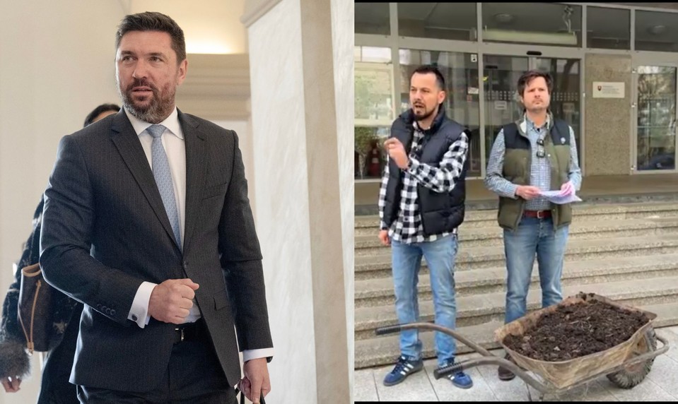 Demokrati priniesli na ministerstvo hnoj pre problémy PPA. Takáč kritiku odmieta