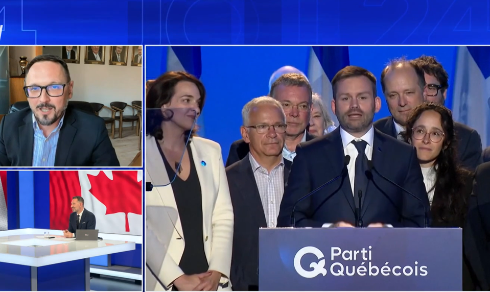 Štúdio 24: Obrat vo voľbách v jednej z provincií: Hrozí odtrhnutie Quebecu od Kanady?
