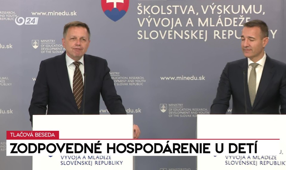 Tlačová beseda k zodpovednému hospodáreniu u detí