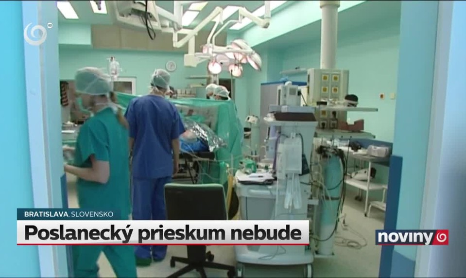 Poslanecký prieskum nebude