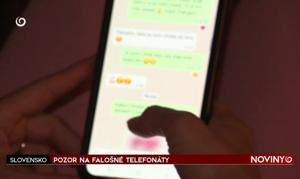 POZOR NA FALOŠNÉ TELEFONÁTY