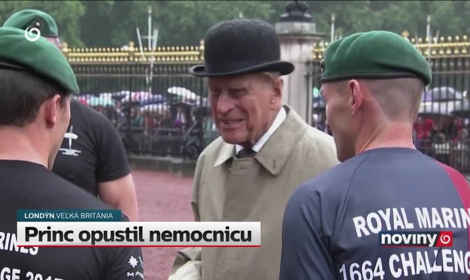 Princ opustil nemocnicu