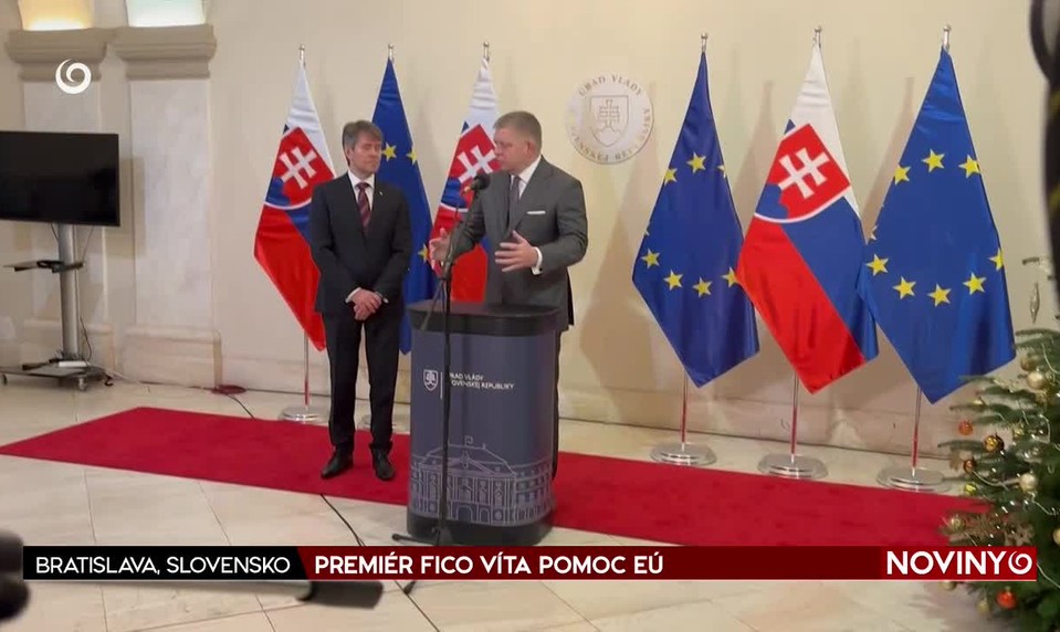 PREMIÉR FICO VÍTA POMOC EÚ