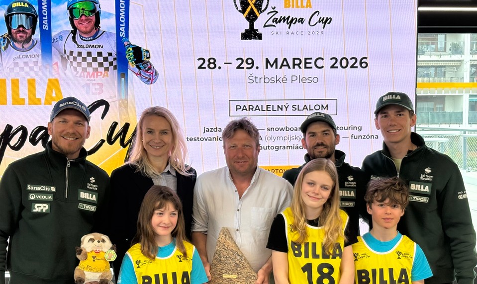 Najväčšie lyžiarske preteky detí sa blížia. Jedenásty ročník BILLA Žampa Cup prinesie do Tatier zábavu aj svetové hviezdy