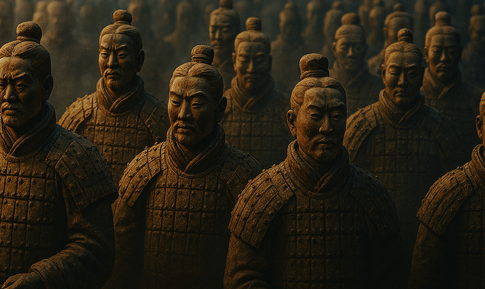 Na hlinenú armádu nasadili AI: To, čo odhalila, šokuje svet