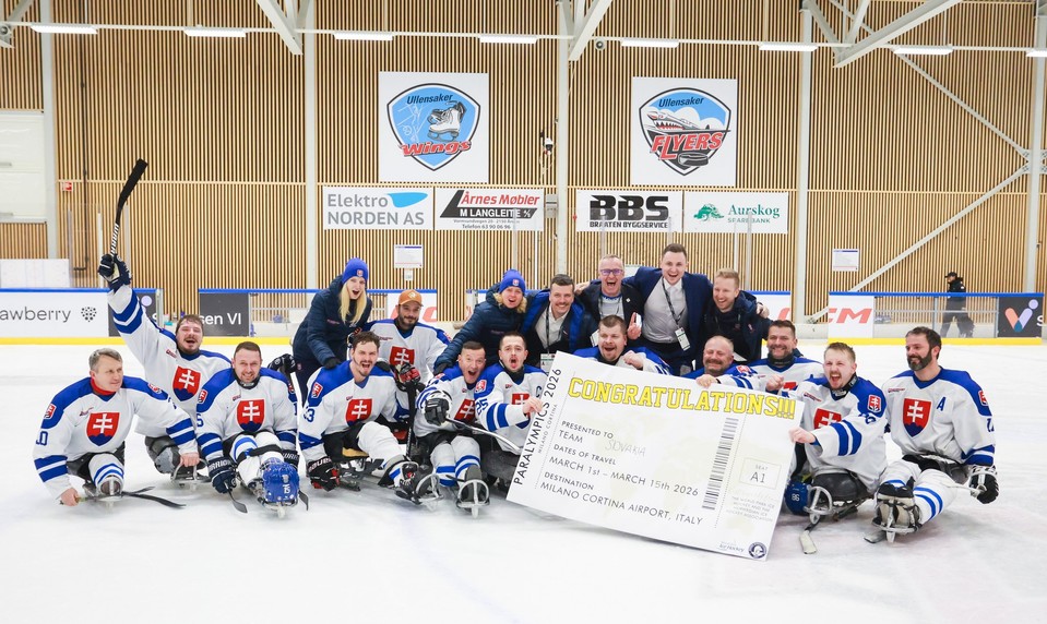 Parahokejistom sa splnil sen, idú na paralympiádu!