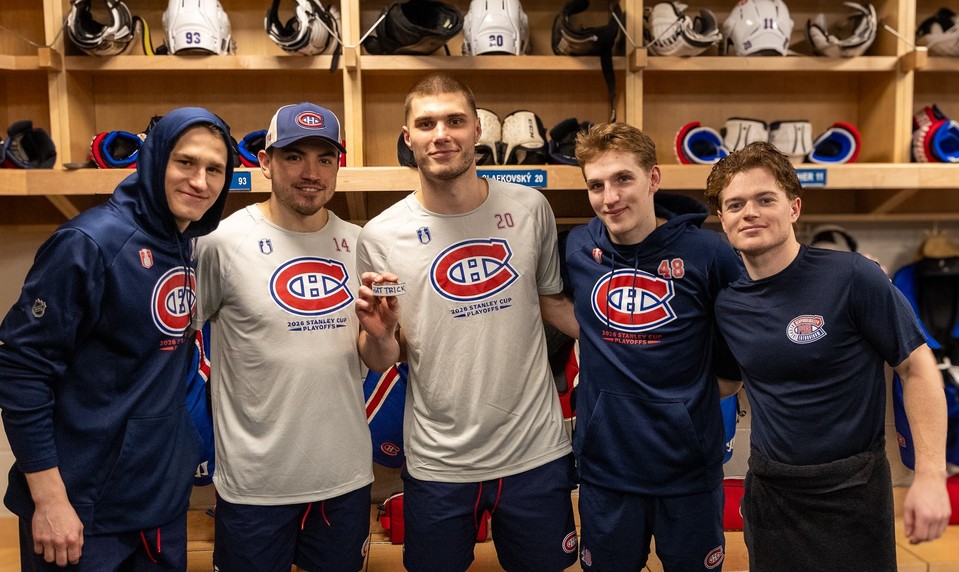 SLAFKOVSKÝ spasil Montreal, strelil HATTRICK