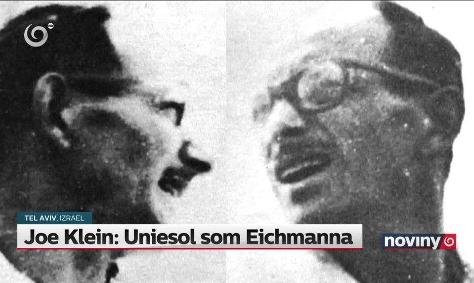 Joe Klein: Uniesol som Eichmanna