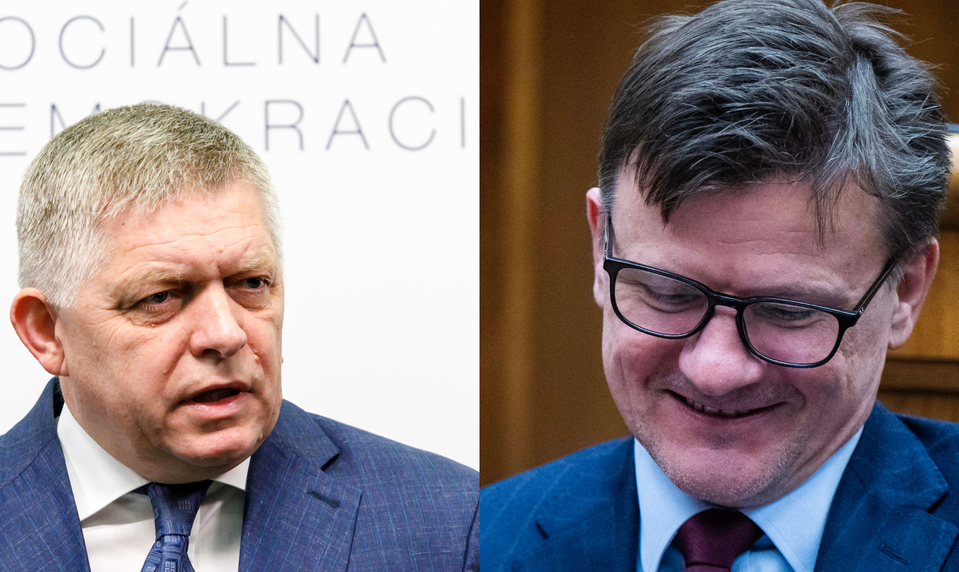 Fico: Zlé hodnotenie SIS vzniklo na základe informácií Hlinu. Ten reaguje: Je to smiešne