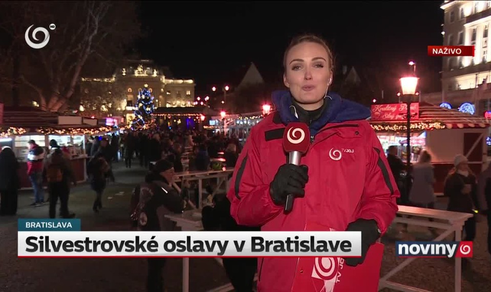 Silvestrovské oslavy v Bratislave