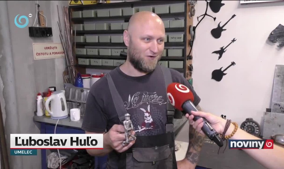 Fascinujúce umenie zo šrotoviska