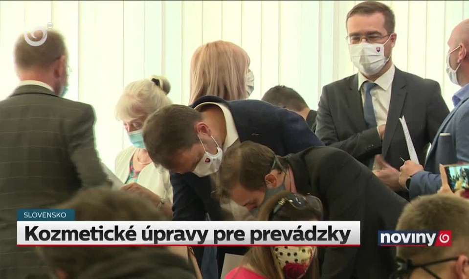 Kozmetické úpravy pre prevádzky