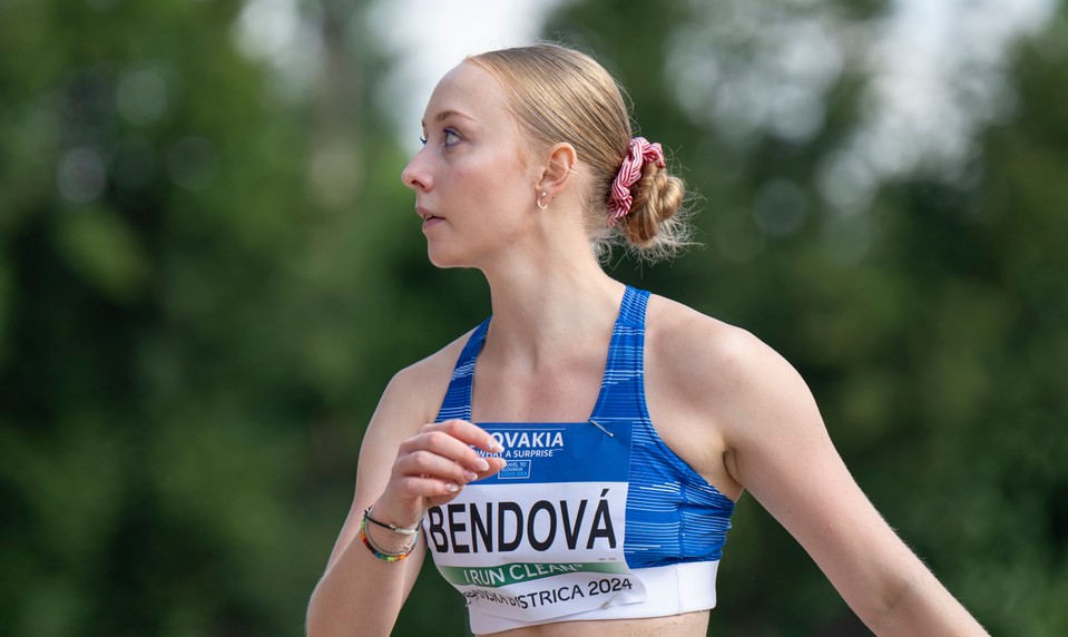 BENDOVÁ do semifinále v slovenskom rekorde
