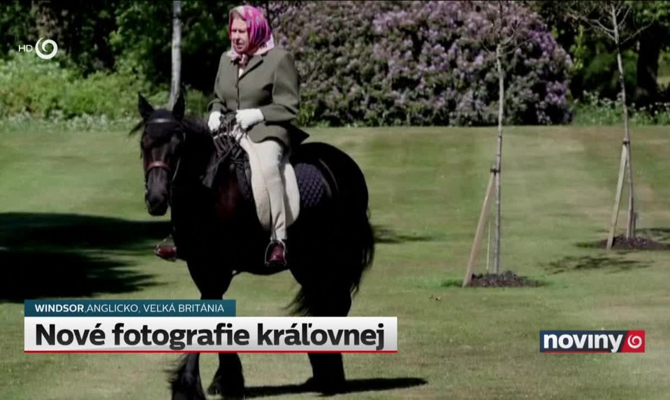 Nové fotografie kráľovnej