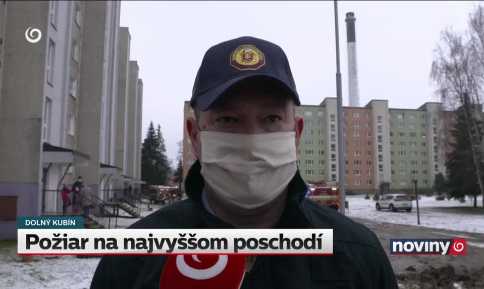 Požiar na najvyššom poschodí
