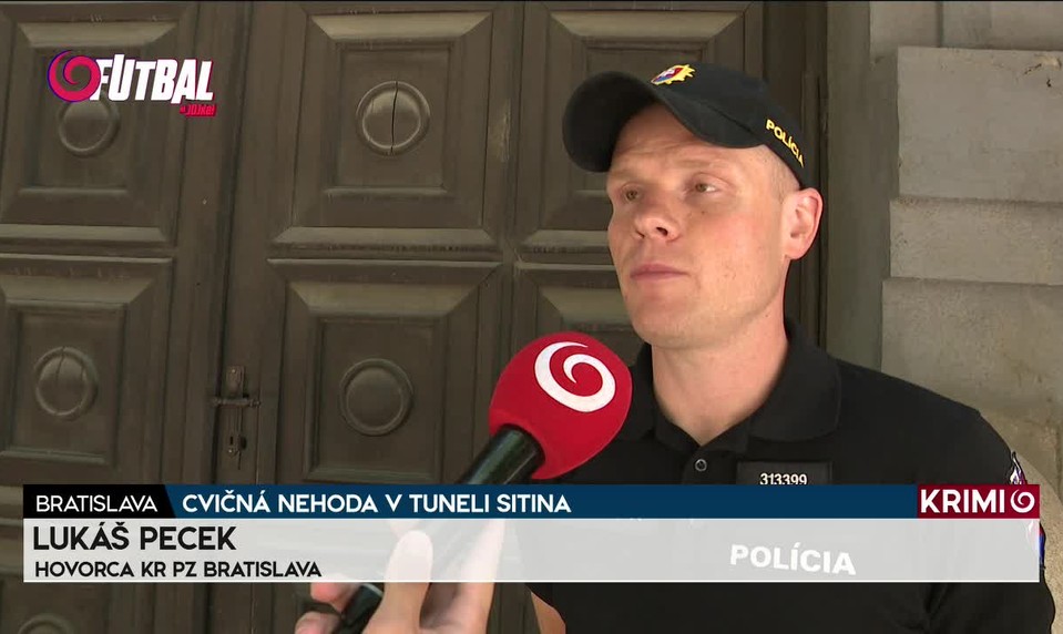 CVIČNÁ NEHODA V TUNELI SITINA