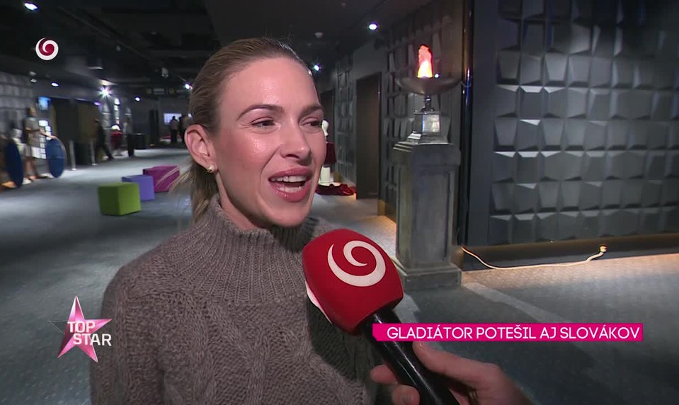 GLADIÁTOR POTEŠIL AJ SLOVÁKOV