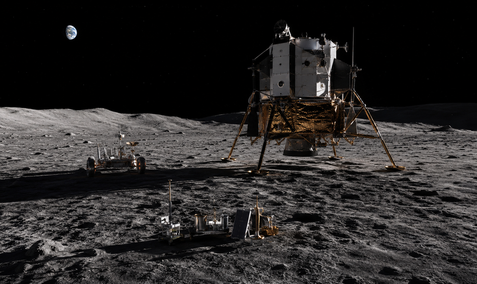 NASA začala s výstavbou základne na Mesiaci