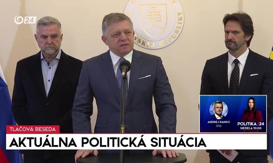 Tlačová beseda strany Smer-SD k aktuálnej politickej situácii