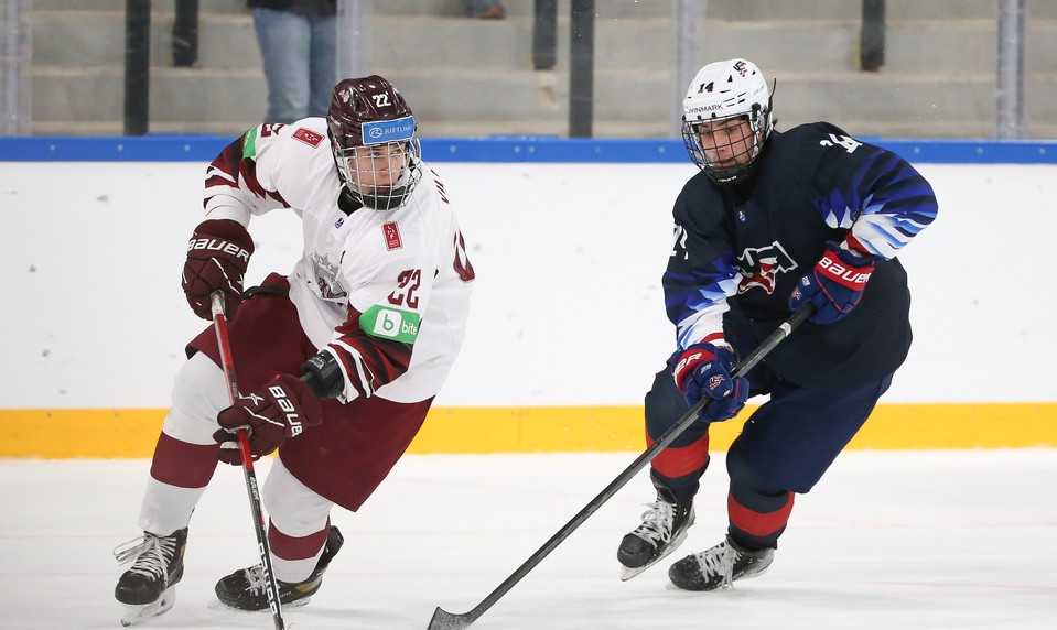 Lotyši zaskočili Ameriku, vyhrali 5:2