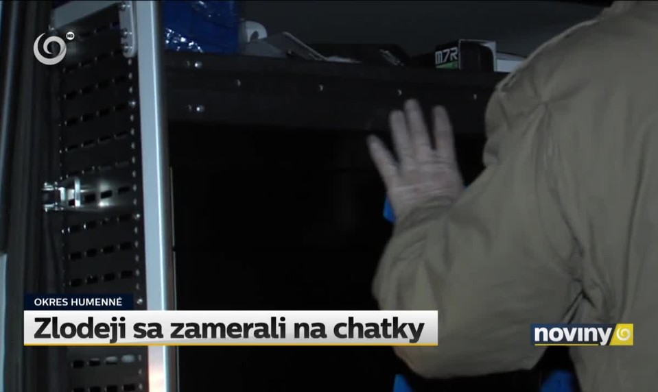 Zlodeji sa zamerali na chatky