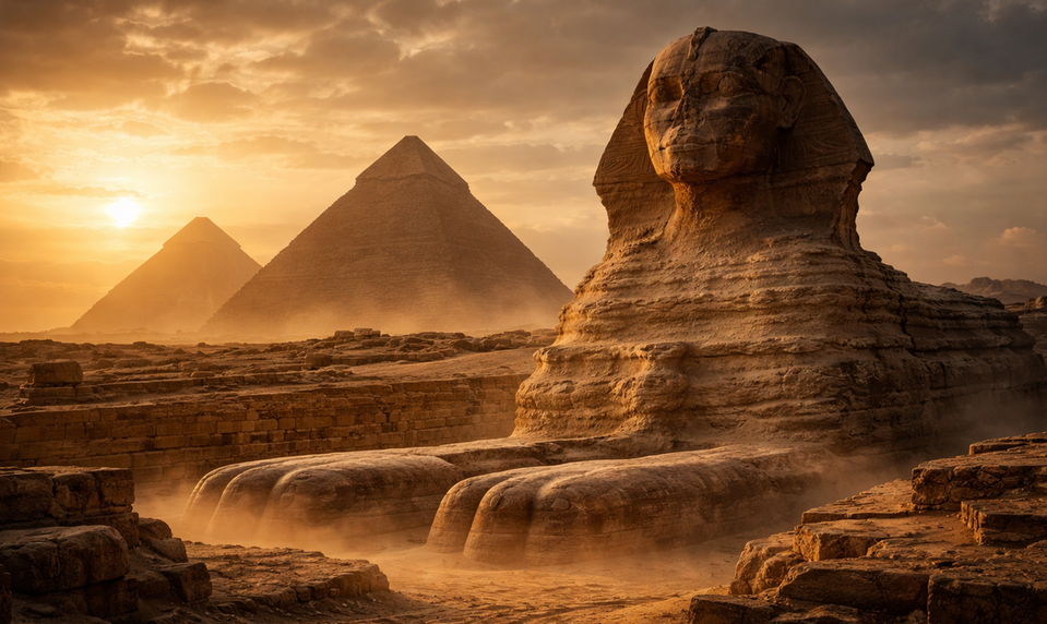 Gíza znova šokuje: Vedci naznačili druhú sfingu