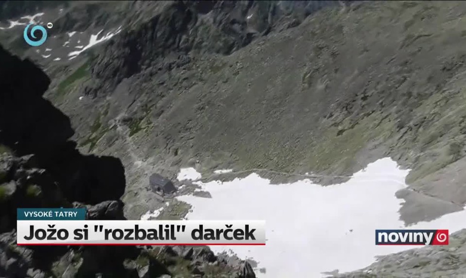 Jožo si "rozbalil" darček