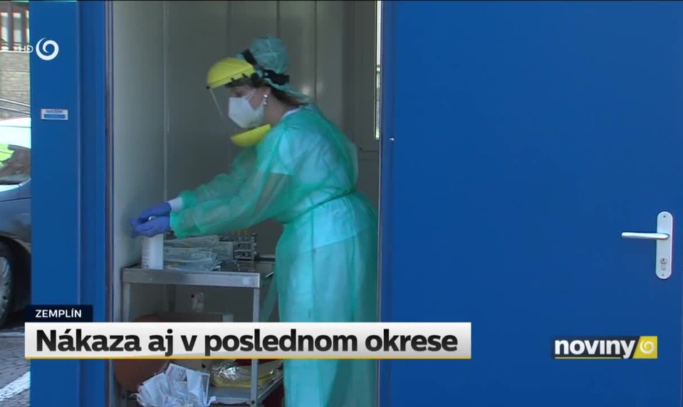 Nákaza aj v poslednom okrese