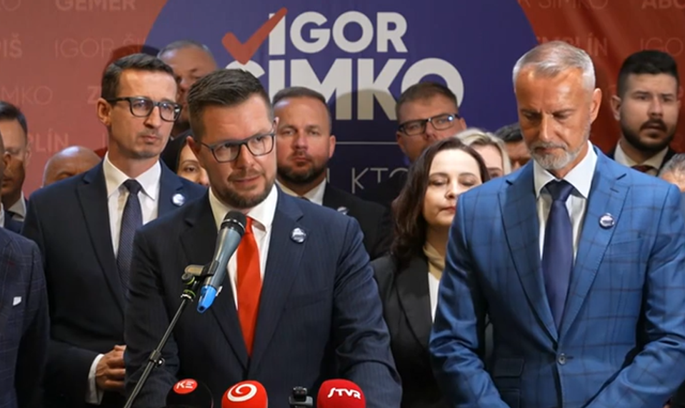 Tlačová beseda strany Hlas-SD o kandidátovi na predsedu Košického kraja